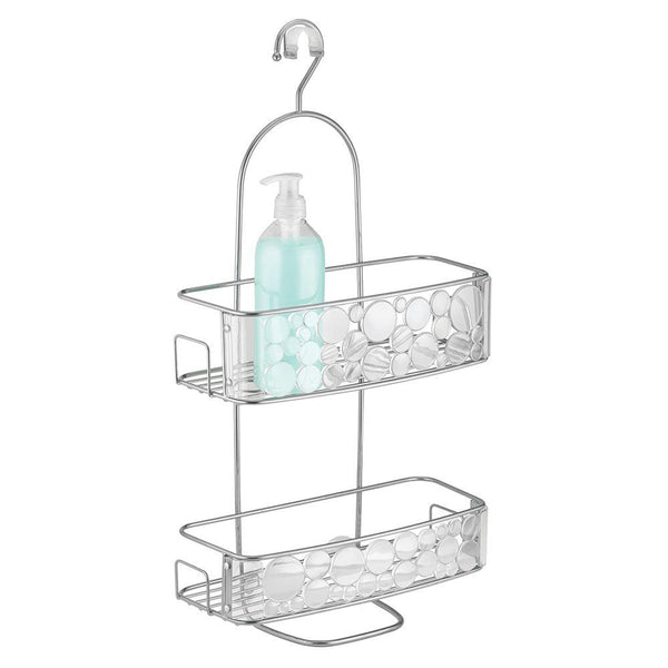 InterDesign® 31098 Bubbli Bath Shower Caddy, Clear/Silver – Toolbox Supply