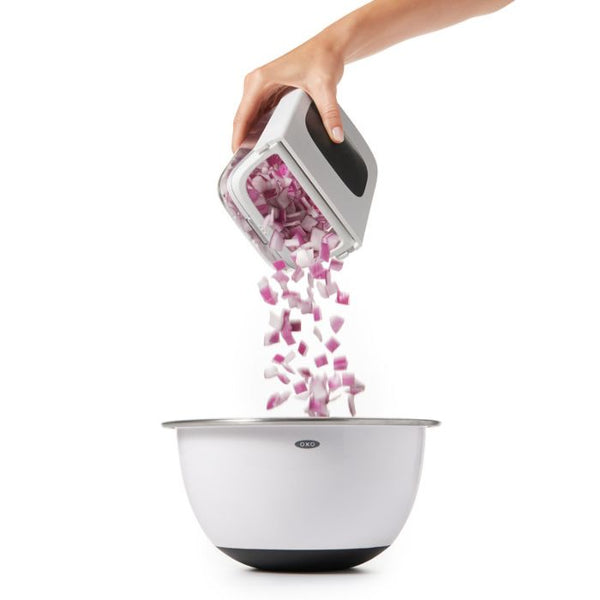 Vegetable Chopper with Easy-Pour Opening The Organised Store