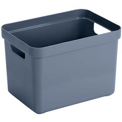 Sigma Home Storage Box 18L - Dark Blue