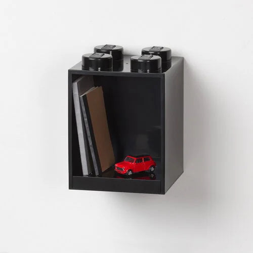 Lego 4-Stud Brick Shelf -  Black