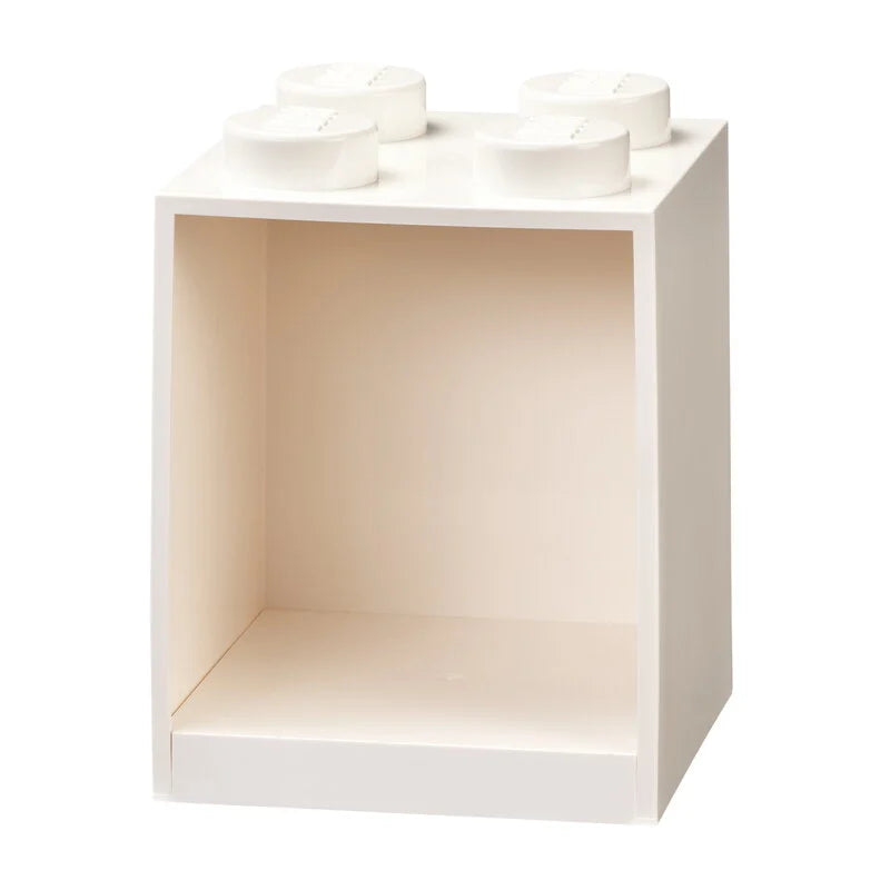 Lego 4-Stud Brick Shelf – White