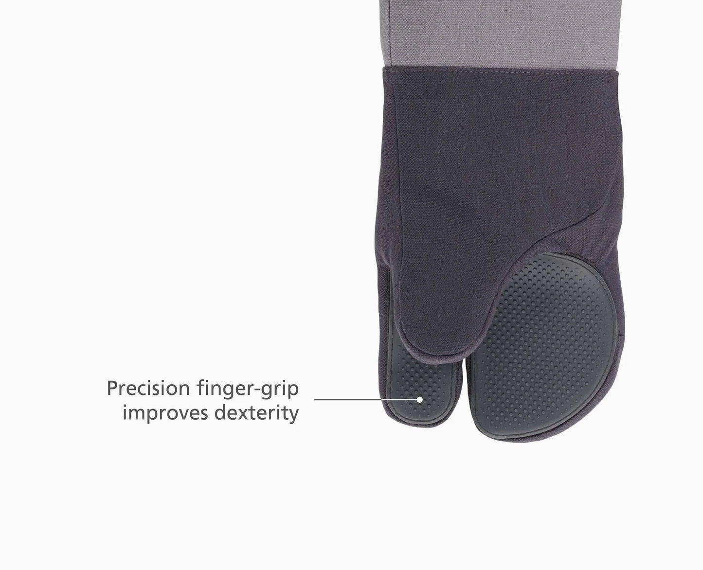 Pinch™ Easy-grip Single Grey Oven Glove