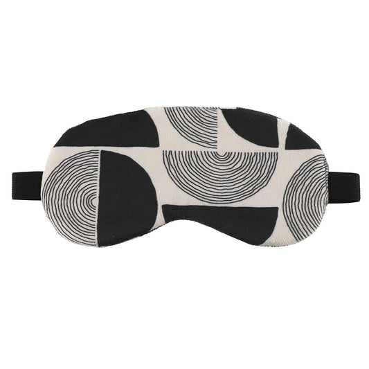 Printed Corduroy Sleep Mask - Bilbao