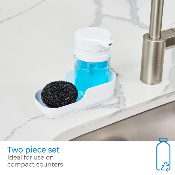 Soap Pump & Tray-Recycled Plastic