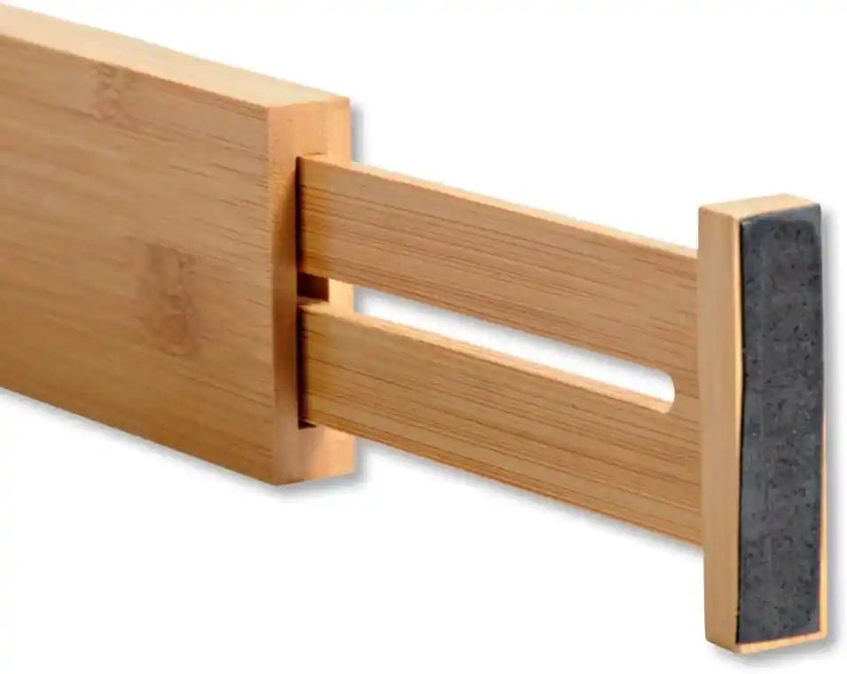 Bamboo Drawer Dividers- 2 Pieces