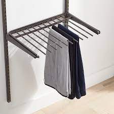 Gliding pant rack W: 45 D: 40 Graphite