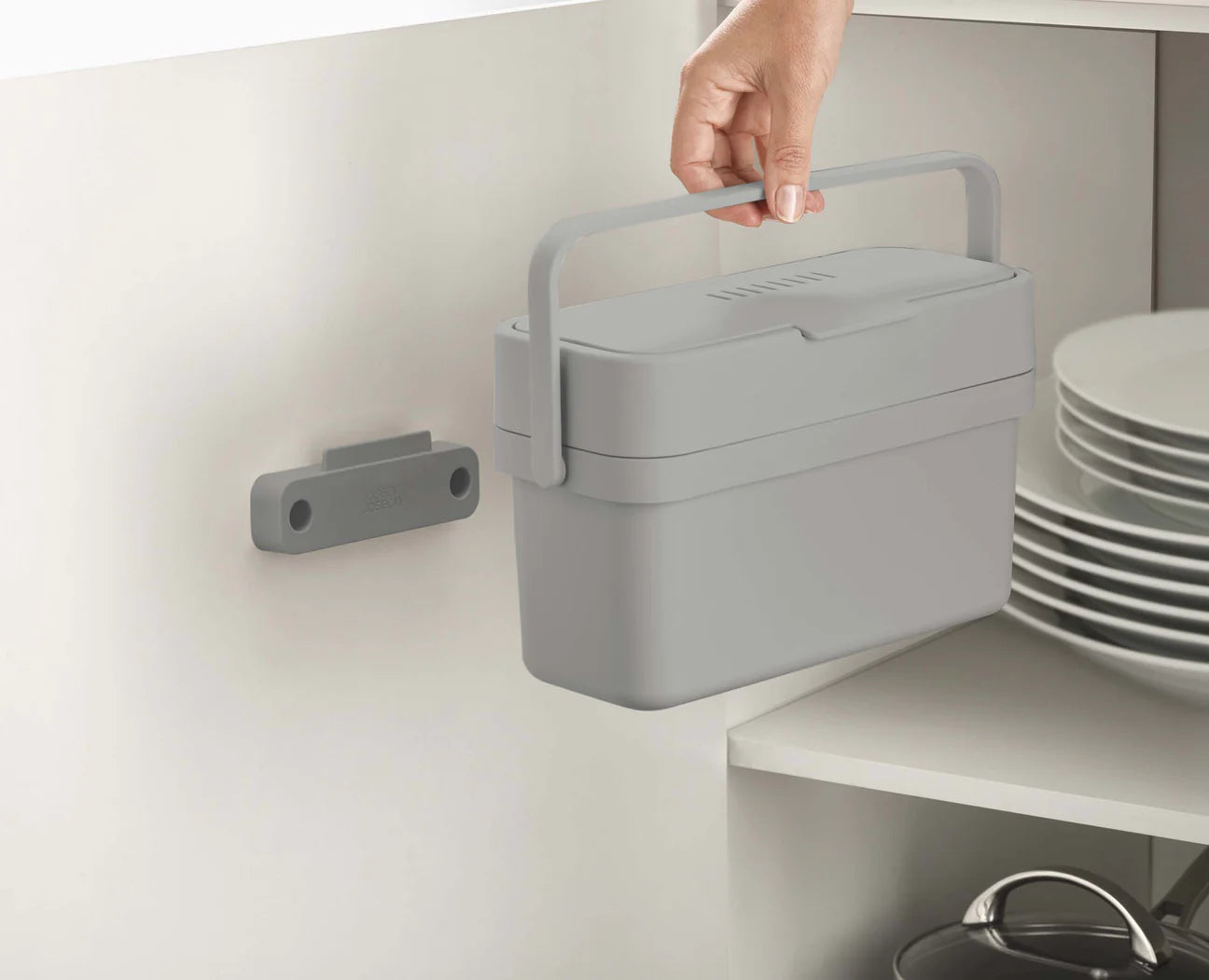 DUO Compo Easy-fill Food Waste Caddy- 4L