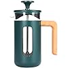 Pisa Cafetiere, 3-Cup, Green