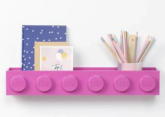 Lego Book Shelving- Pink