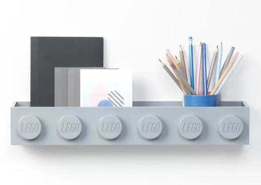 Lego Book Shelves- Black/White/Grey