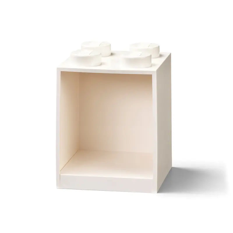 Lego 4-Stud Brick Shelf – White