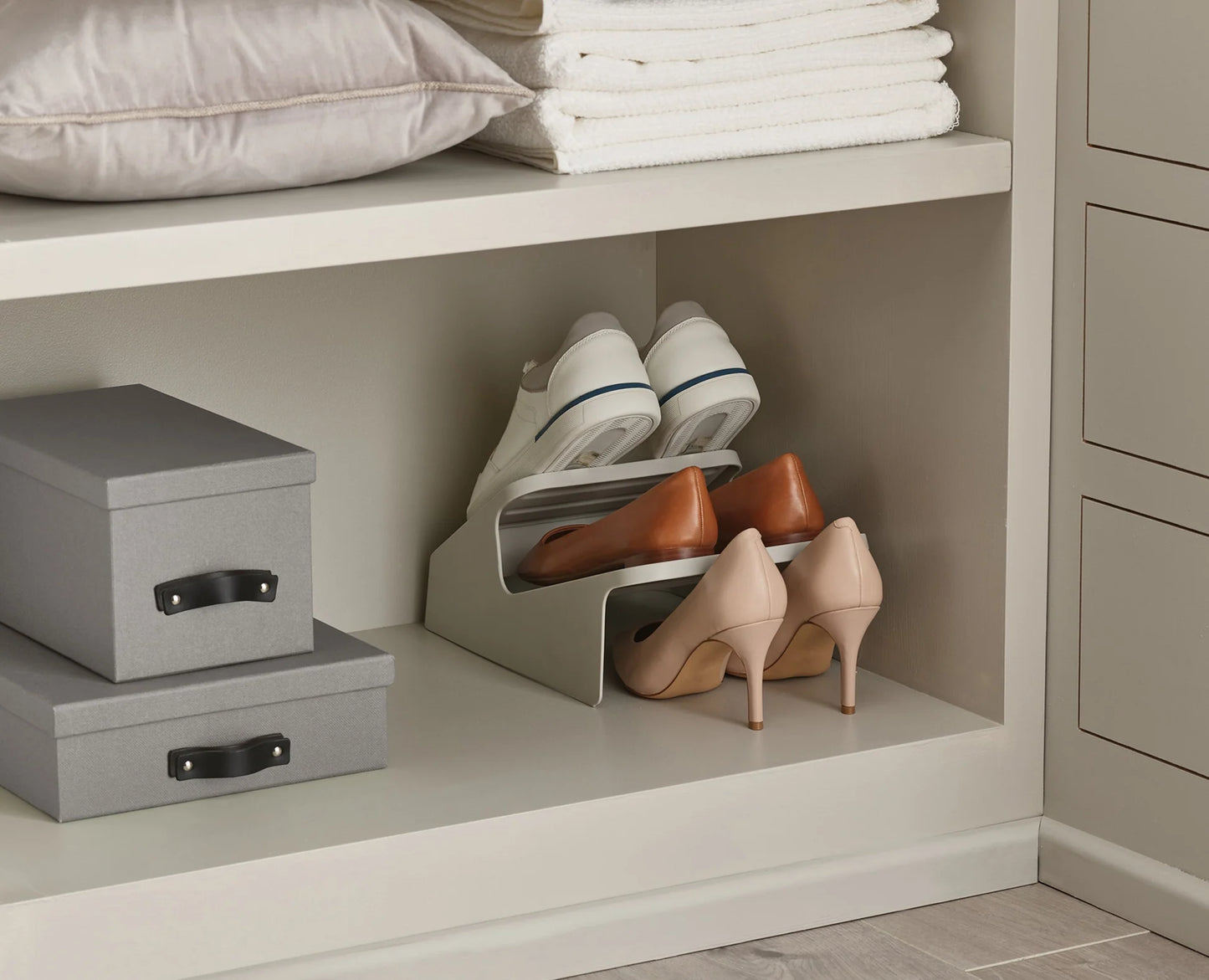 NEW Shoe-In™ Space-saving Shoe Rack- Various Sizes