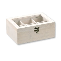 Tea Box - White Bamboo