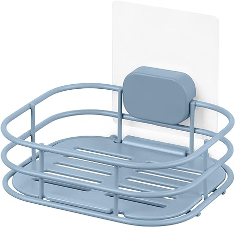 Wall Mountable Soap and Sponge Holder Dish