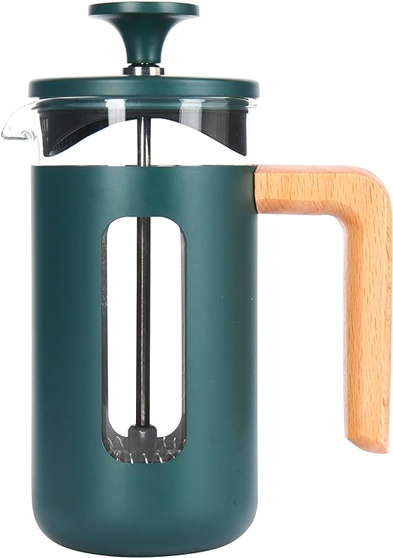 Pisa Cafetiere, 3-Cup, Green