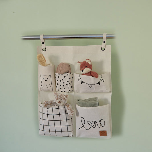 Hanging Organiser With 5 Pockets