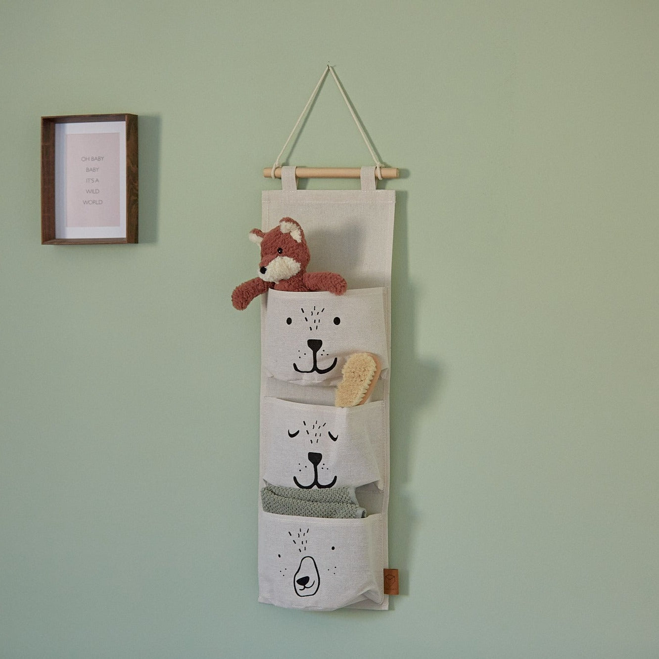 Kids Hanging Organiser With 3 Pockets