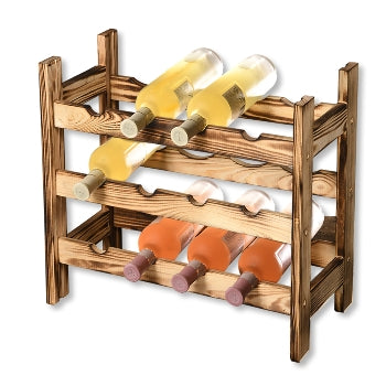 Wine Rack 12 Bottles - Pine