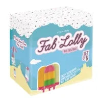 Fab Ice Lolly Mould - Set Of 6