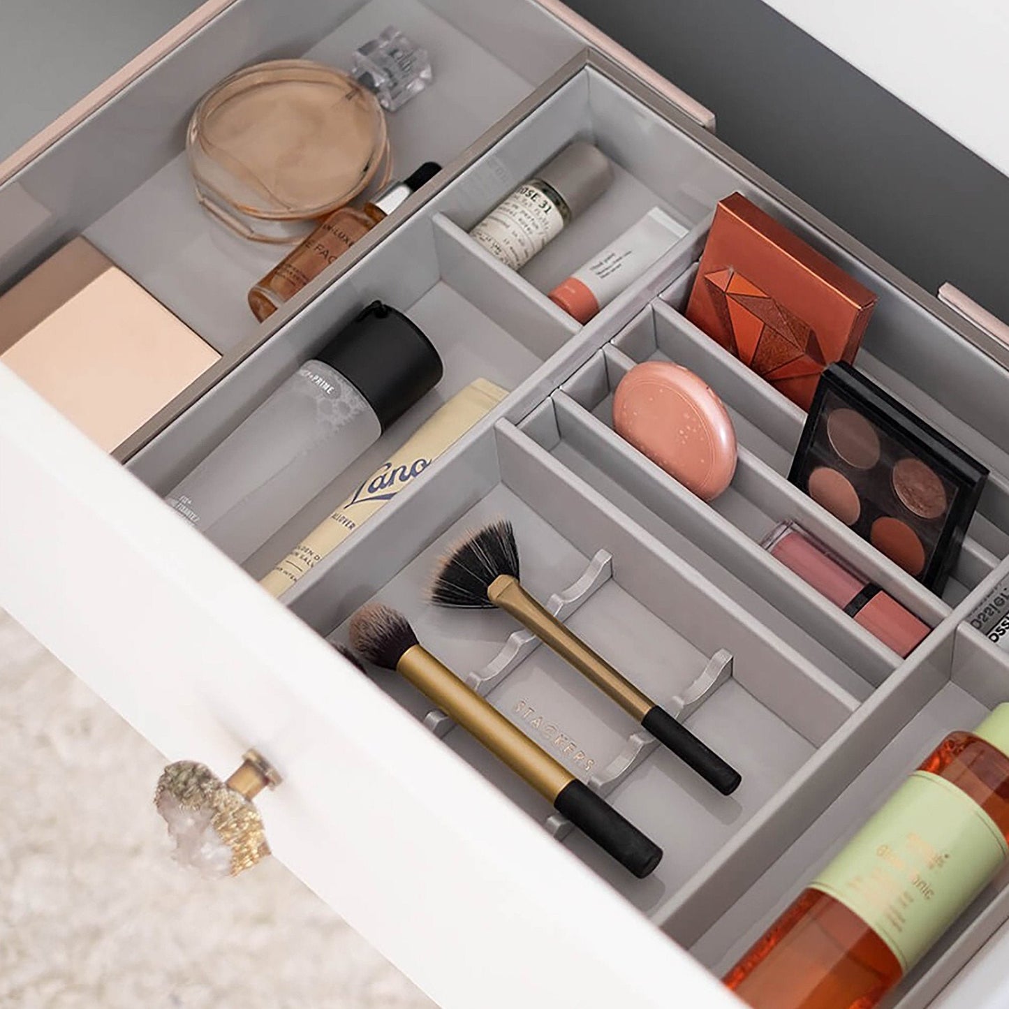 Makeup In-Drawer Organiser- Blush