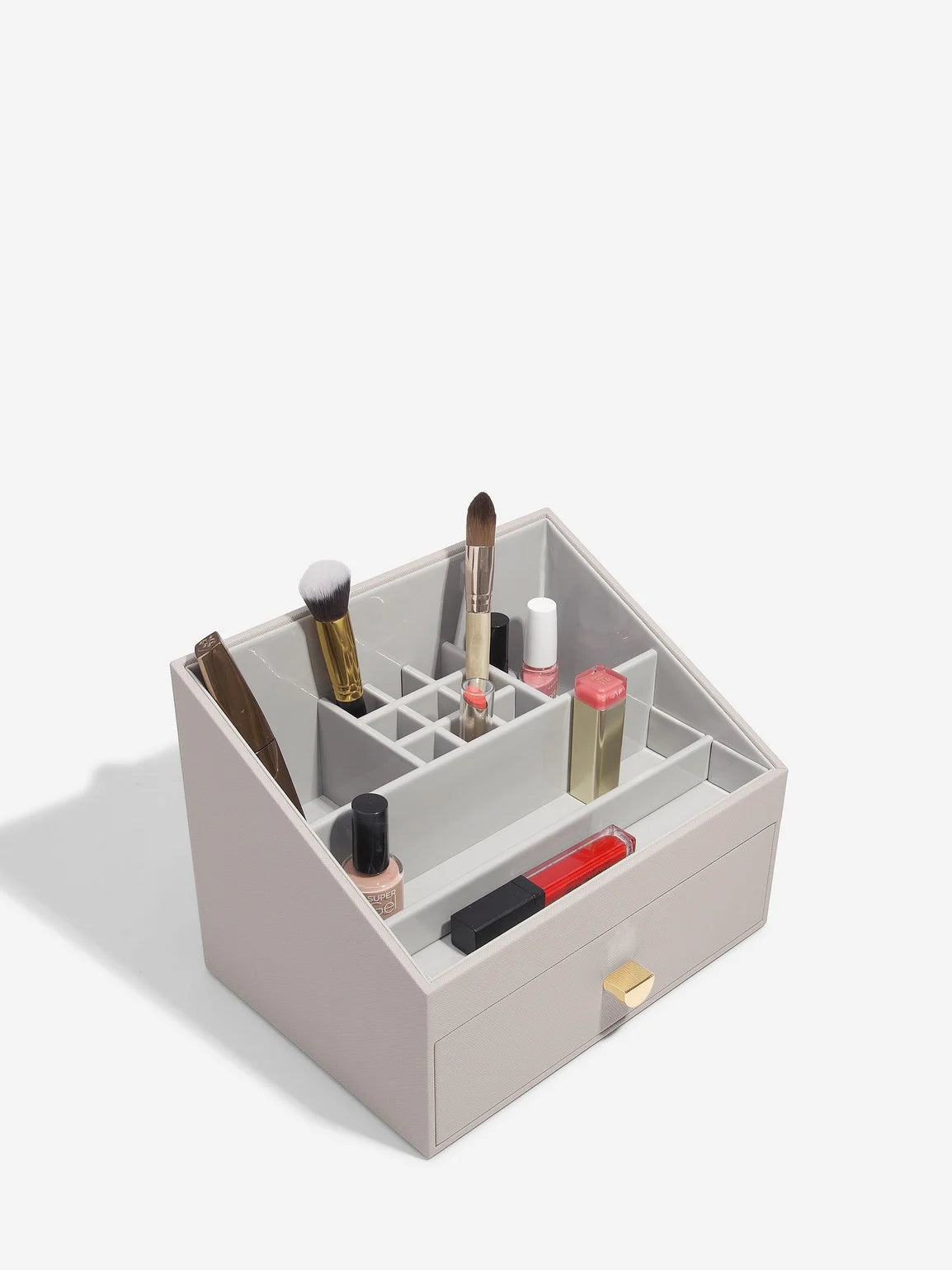 Makeup Organiser- Taupe