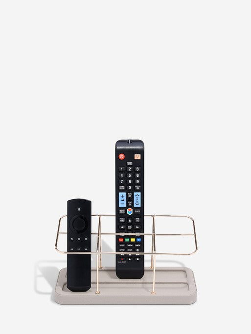 Remote Control Holder - Blush Pink & Gold