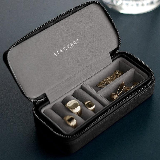 Zipped Travel Jewellery Box - Men's