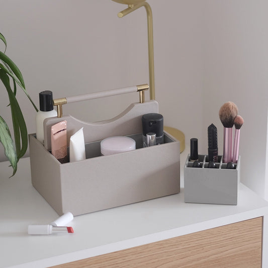 Cosmetic Organiser- Classic Size- Blush or Taupe