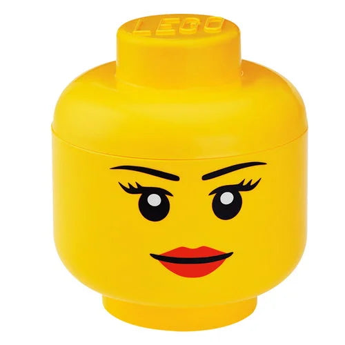 Lego Storage Head - Large/Girl