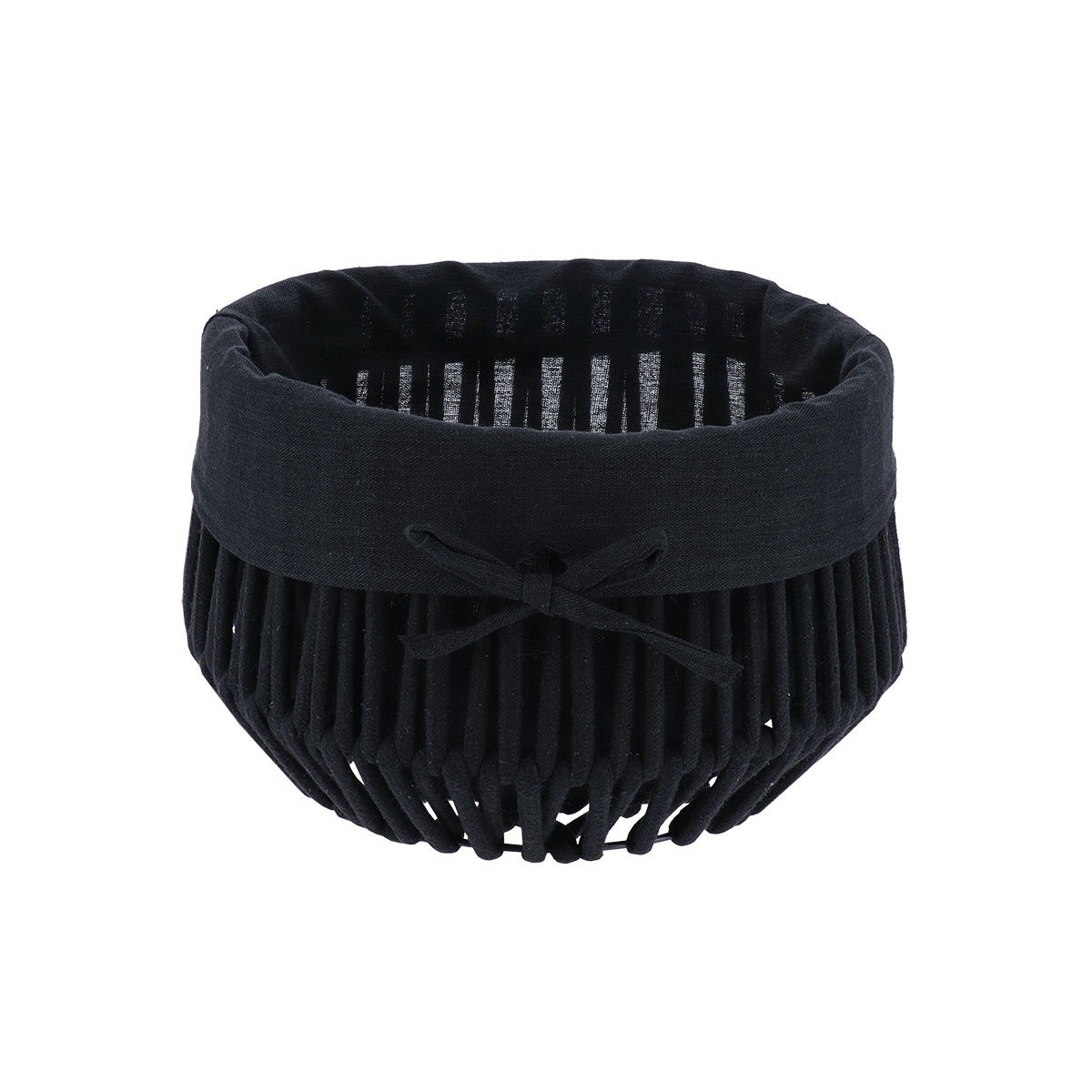 Storage  Basket - Cotton/Rope Effect - Black - Various Sizes