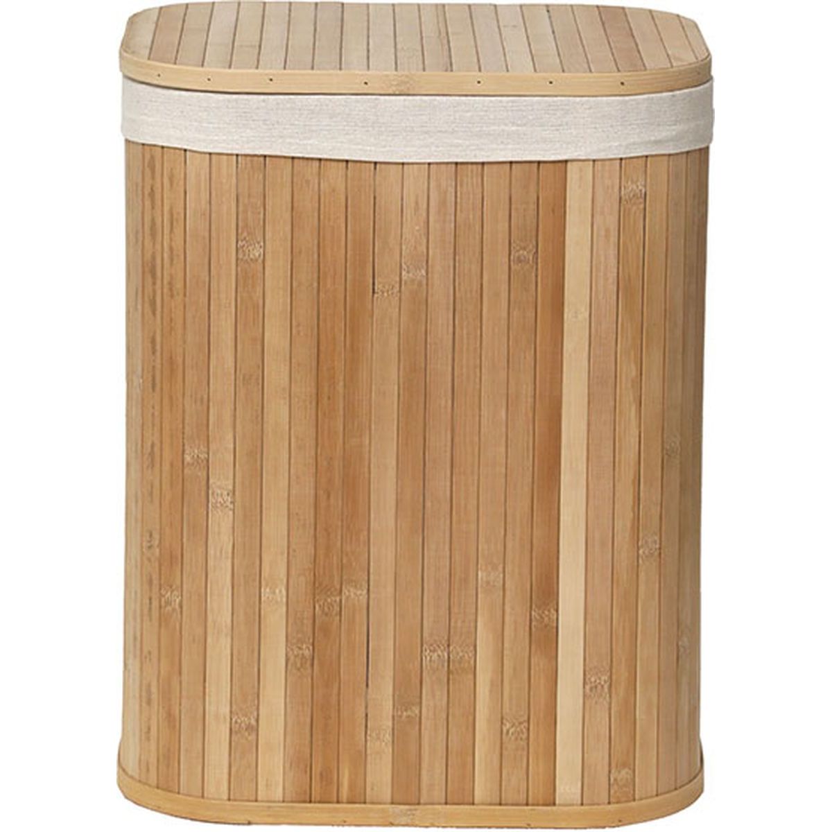 Bamboo Basket - Bamboo/Linen Fabric - Various Sizes