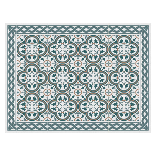 Place Mat 40cm x 30cm - Tiles Portuguese Blue