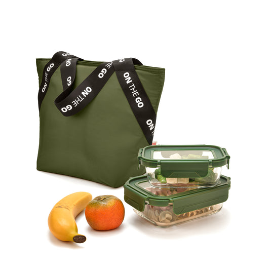 Lunchbag Tote On The Go - Olive