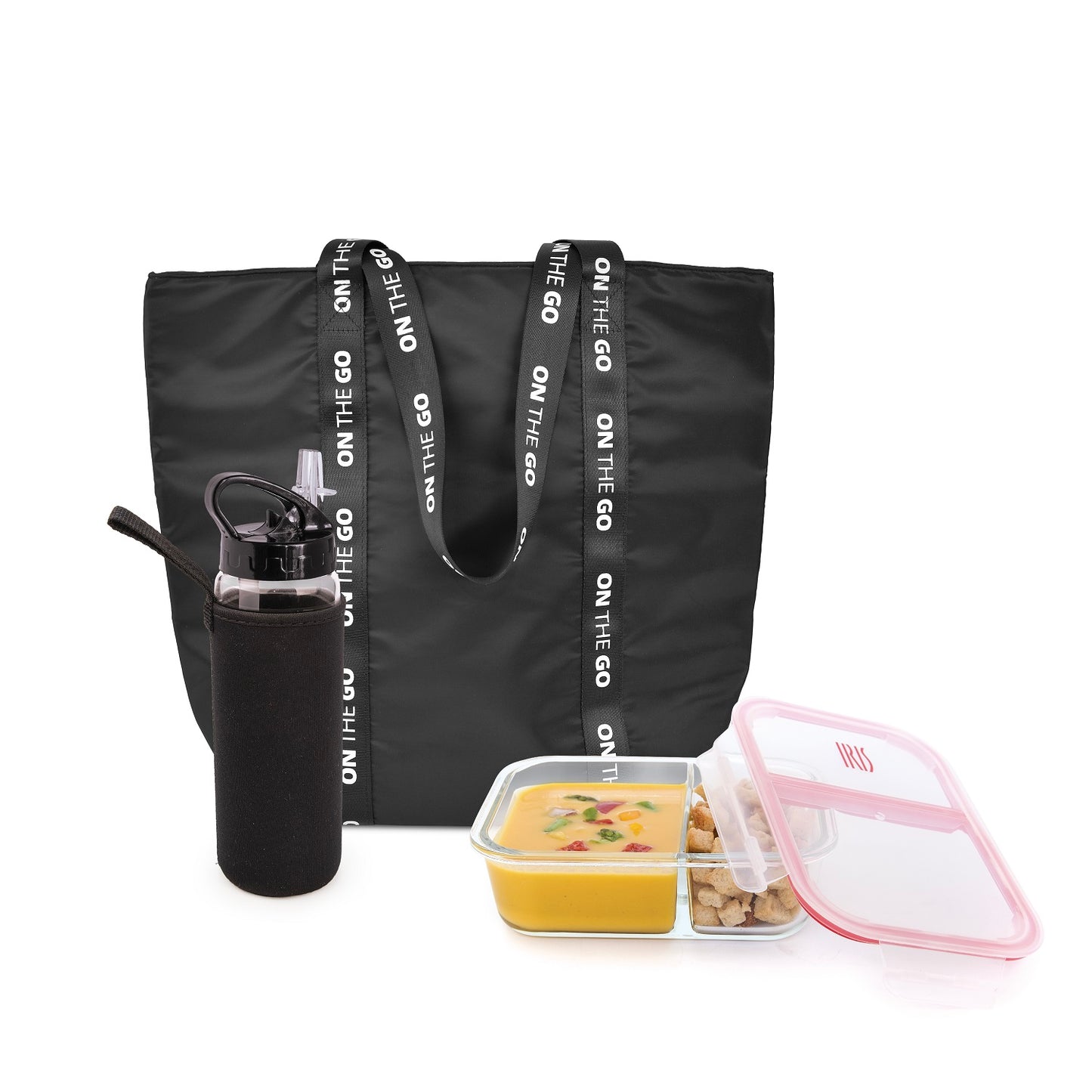 Shopper Lunchbag On The Go Black