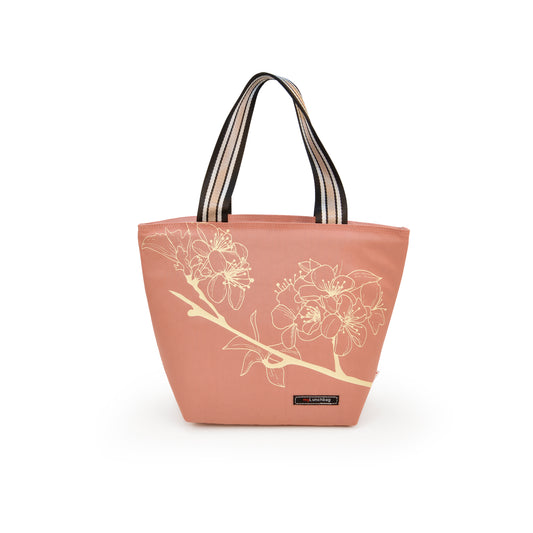 Lunchbag Tote Botanic - Pink 3.7L