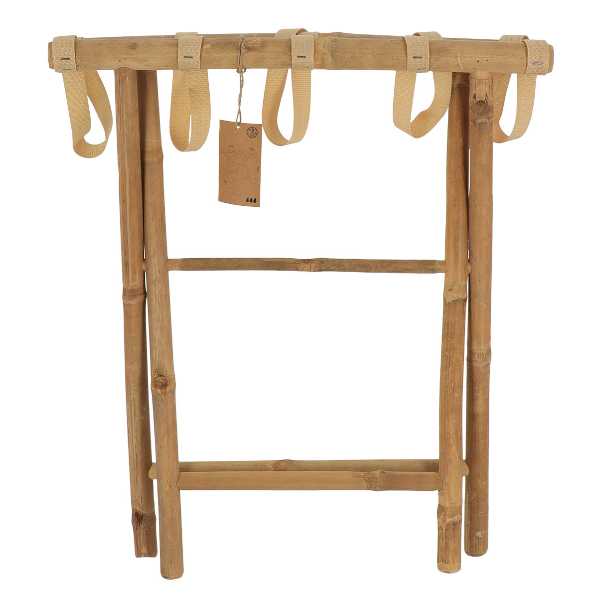 Foldable Bamboo Suitcase Holder- Bamboo