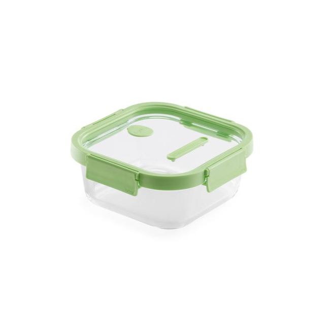 Glass Leakproof Container Rectangular, 640 ml