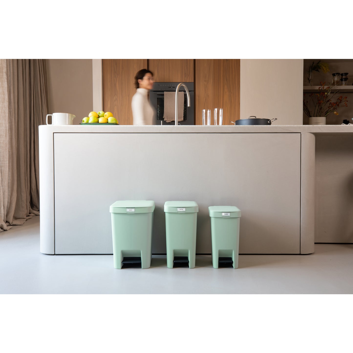 PEDAL BIN STEPUP 25 litre- Various Colours