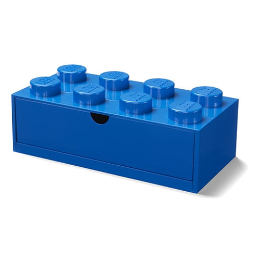 Lego 8-Stud Desk Drawer - Blue