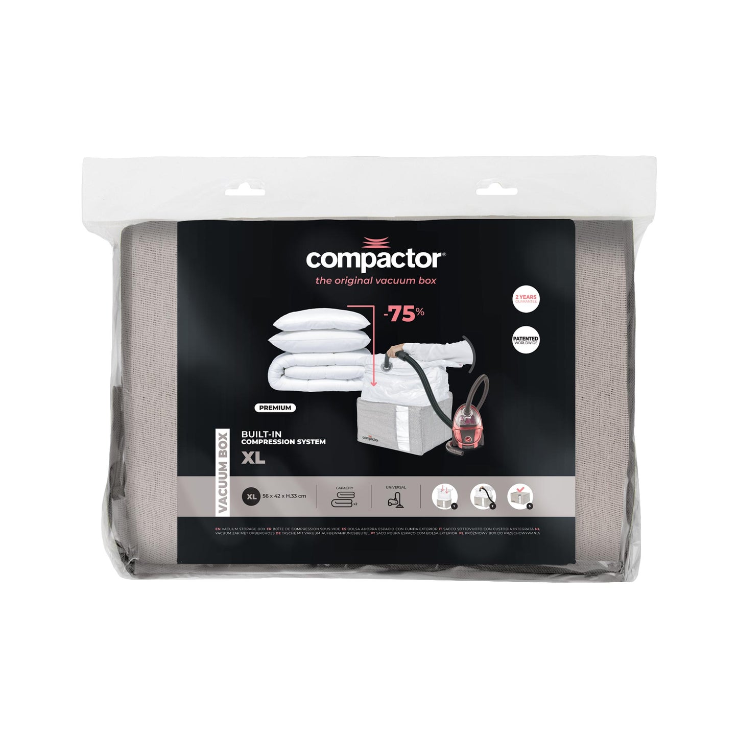 Compactor Oxford Vacuum Storage Box - Size XL