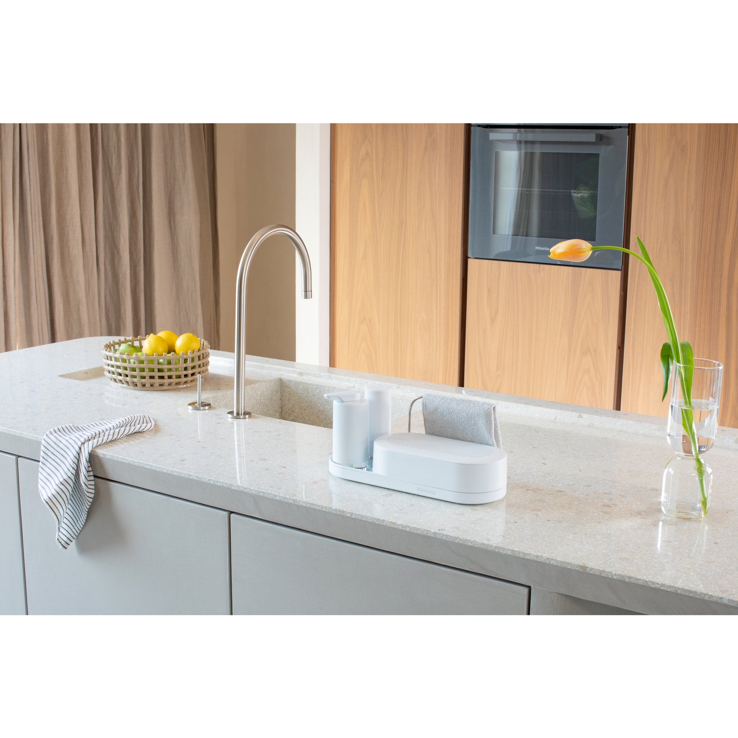 SinkStyle Organiser and Soap Dispenser Set Of 3