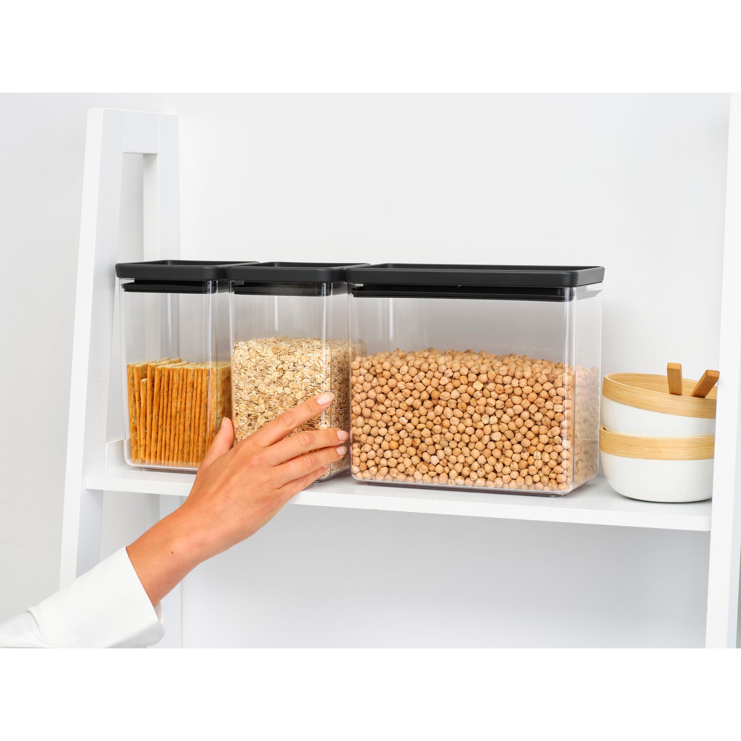 Stackable Cannisters- Set of 3