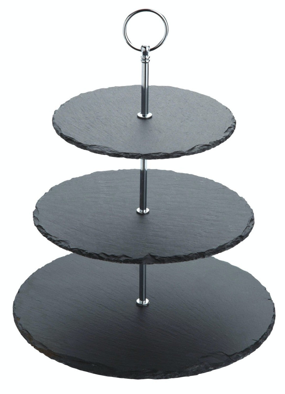 Artesà Appetiser Slate 3 Tier Serving Stand