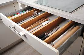 Bamboo Drawer Dividers- 2 Pieces