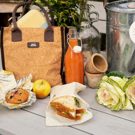 Eco-Friendly Beeswax Sandwich Bags-Pack of 2