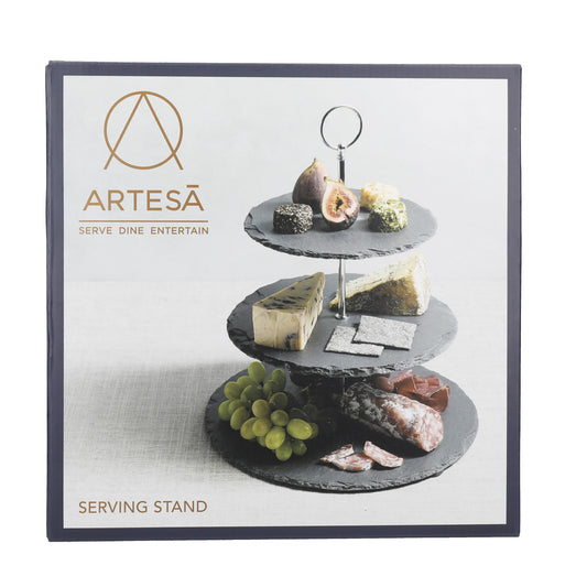 Artesà Appetiser Slate 3 Tier Serving Stand