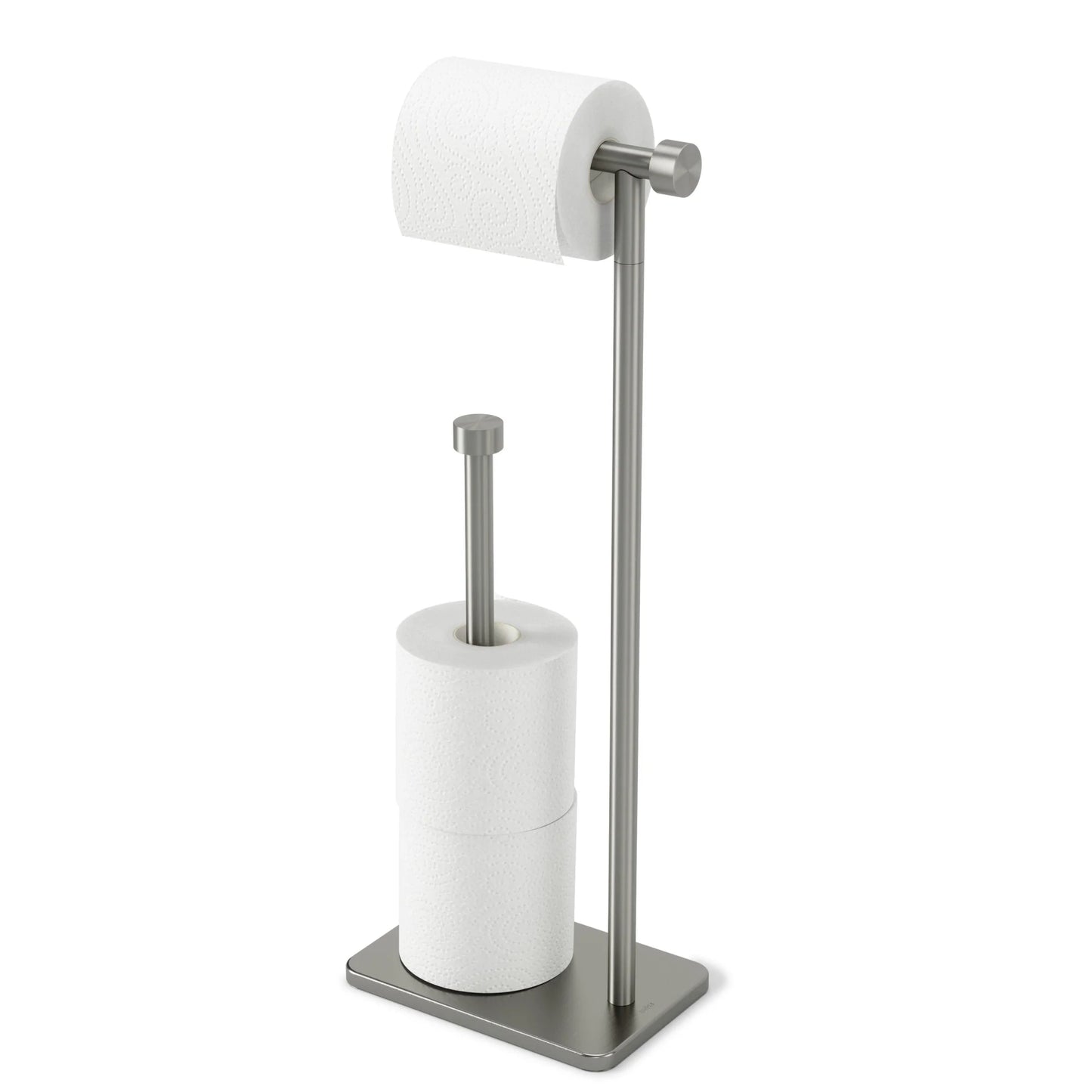 Cappa Toilet Paper Holder & Reserve-Nickle