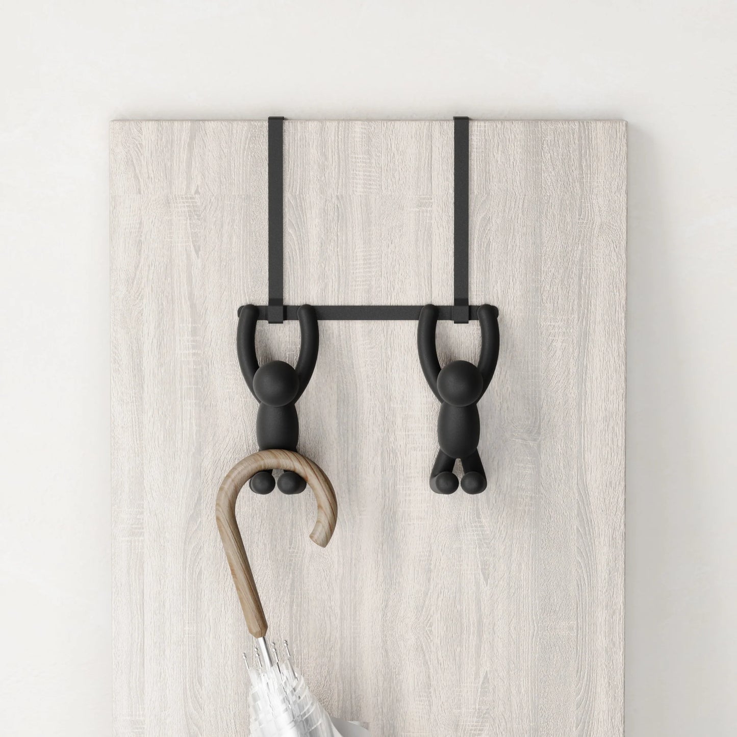 Buddy Over Door Hook- Black