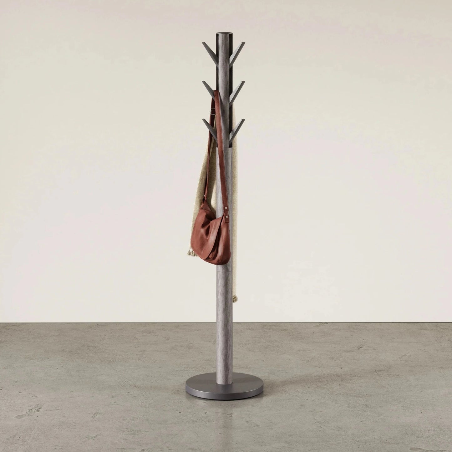 Flapper Coat Rack-Grey