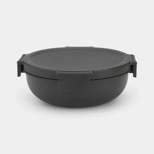 Make & Take Salad Bowl 1.3 L - Dark Grey